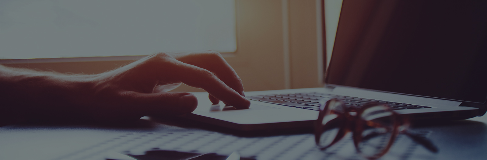 Contact page header